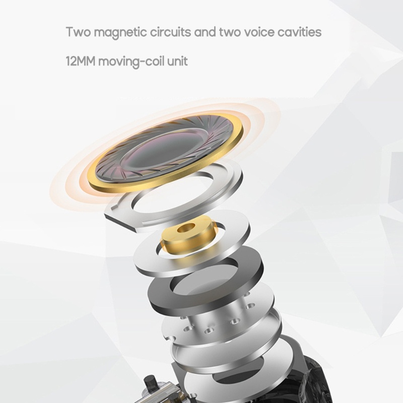 Tai Nghe Nhét Tai KZ-ZNA Có Dây 12MM Âm Thanh Sống Động