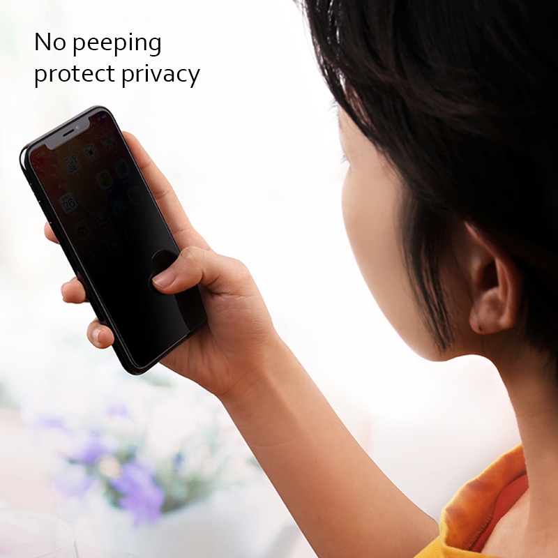 Kính Cường Lực Bảo Vệ Màn Hình Chống Nhìn Trộm Cho iPhone 14 13 12 11 Pro Max / X XR XS Max 6 6S 7 8 Plus SE 2022