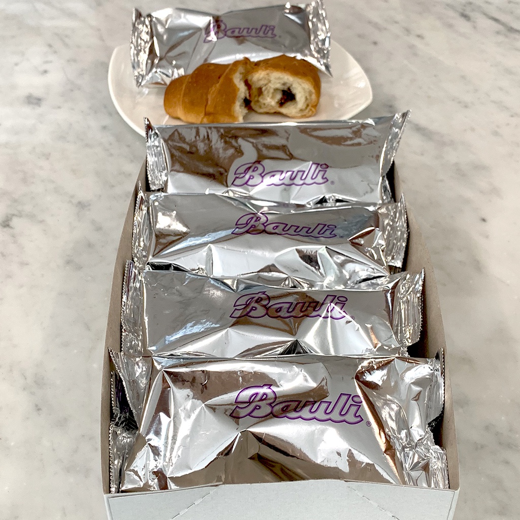 CHÍNH HÃNG Combo 2 Túi Bánh Sừng Bò Bauli Moonfils Nhân Kem Sôcôla và Vani 160g