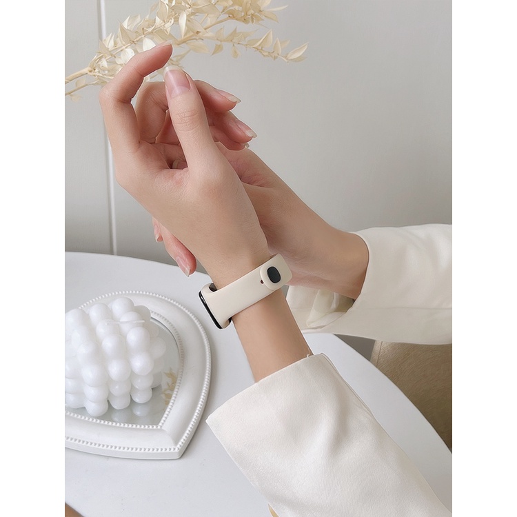 Dây Đeo Cổ Tay Chính Hãng 100% Màu Xanh Lá Huỳnh Quang Cho Xiaomi Redmi band2 2023 Redmi Band 2 Mới Xiaomi Mi Band 8 Active