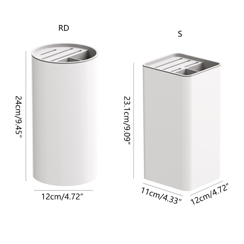 Giá Đỡ Dao Kéo Đế Rỗng Tiện Dụng Cho Nhà Bếp