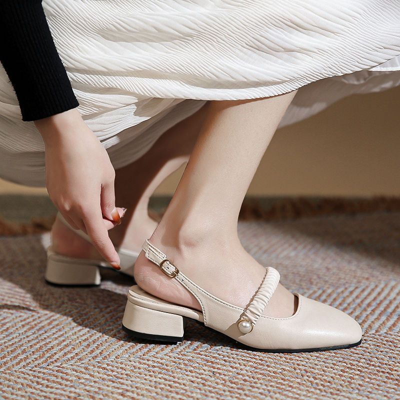 Xăng đan Cao Gót Đế Dày Thời Trang Dành Cho Nữ