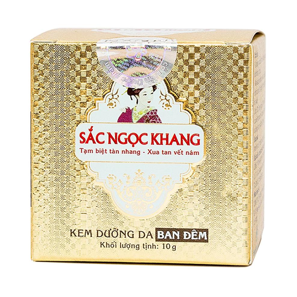 Sắc ngọc khang dưỡng da ban đêm lọ 10g - 30g Hoa Thiên Phú