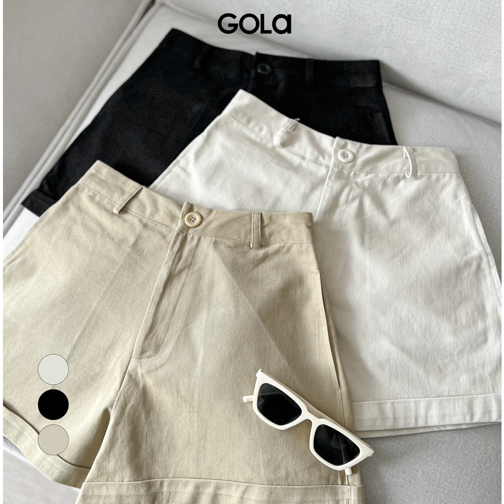 KAKI SHORT - Quần short kaki có túi