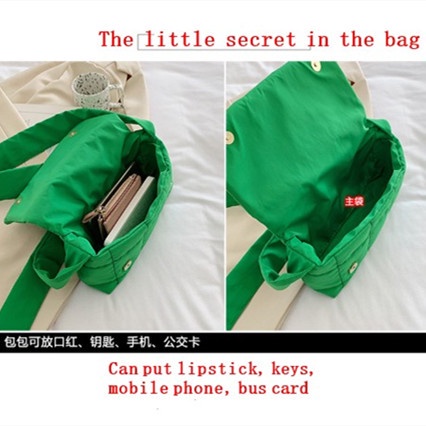 Túi Đeo Vai Cỡ Lớn Họa Tiết Sọc Caro Thời Trang Mùa Đông Cho Nữ JP5