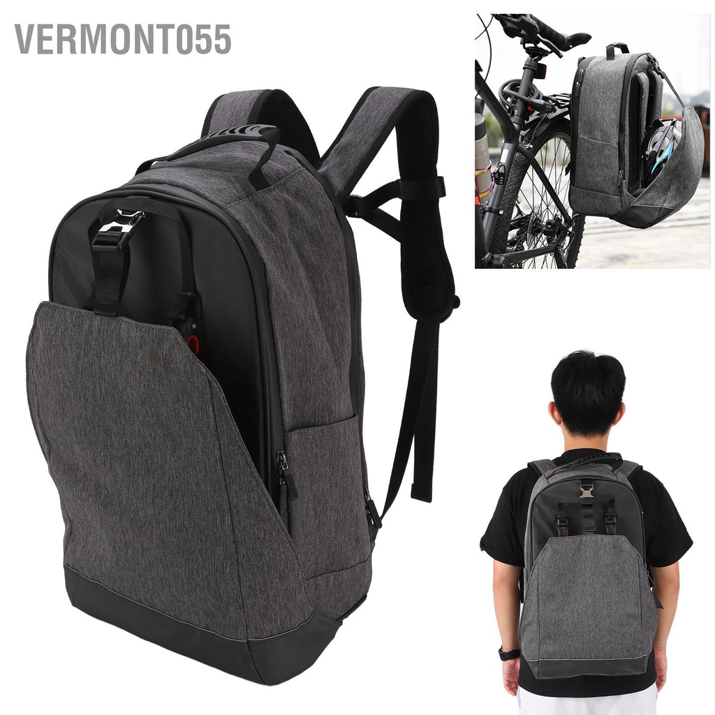 Có thể bán buôn Bánh Xe Lên Đạp Túi Thúng Có Thể Điều Chỉnh Công Suất Lớn Ghế Sau Cốp Đường Dài Vermont055 Hàng giao ngay