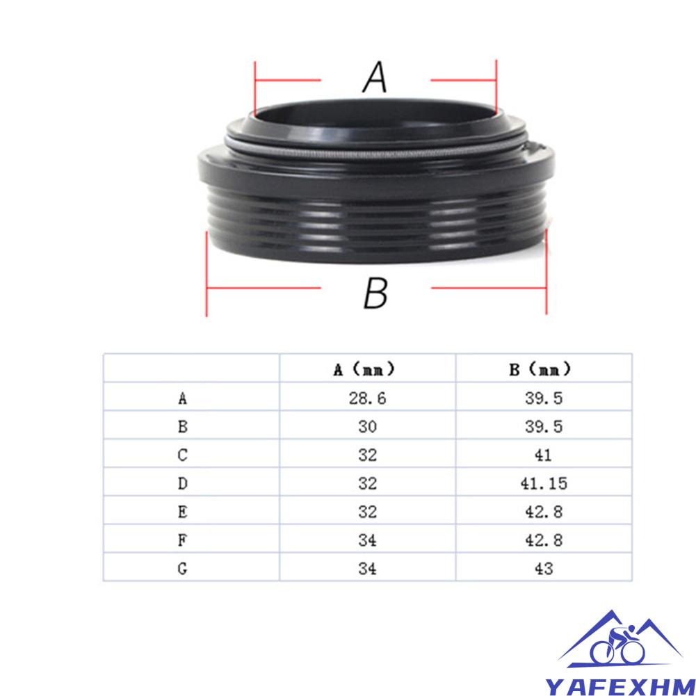 Vòng Đệm Chống Bụi Cho Phuộc Trước Xe Đạp 28.6 30 32 34mm