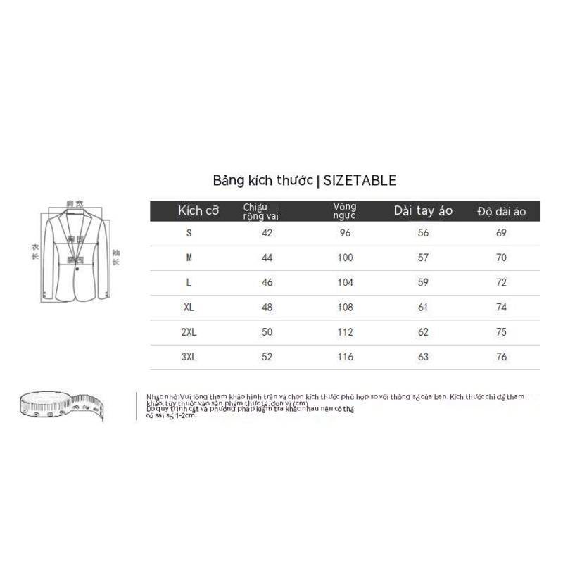 Áo Khoác blazer Vải Len Phong Cách Hàn Quốc Thời Trang Cho Nam