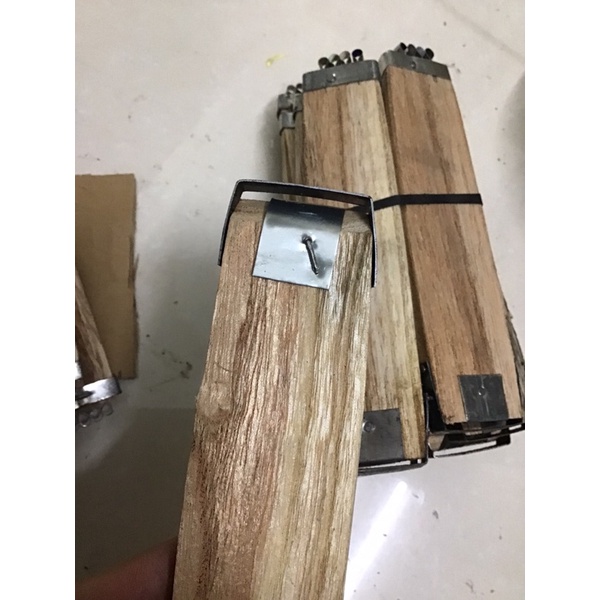 Dụng cụ nạo bào dừa 2 đầu, nạo sợi gọt vỏ bằng gỗ tiện lợi