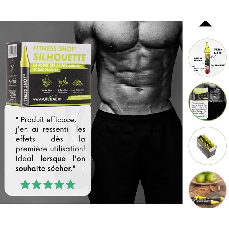 FITNESS SHOT Đào Thải Mỡ , Xiết Cơ