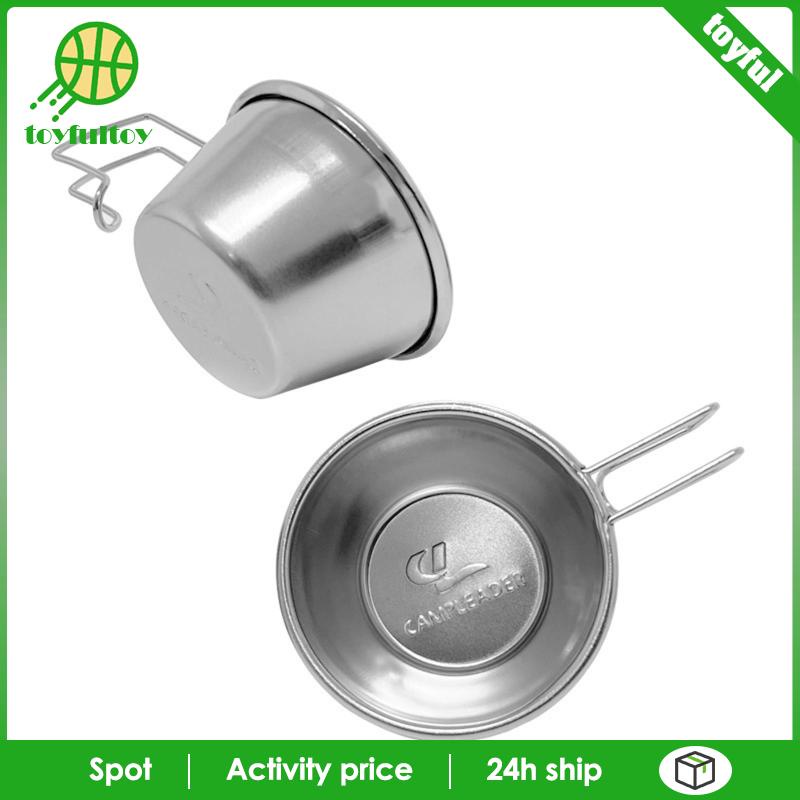 Cốc Nhỏ 50ml Có Thể Gấp Gọn Tiện Dụng Mang Theo Du Lịch Cắm Trại