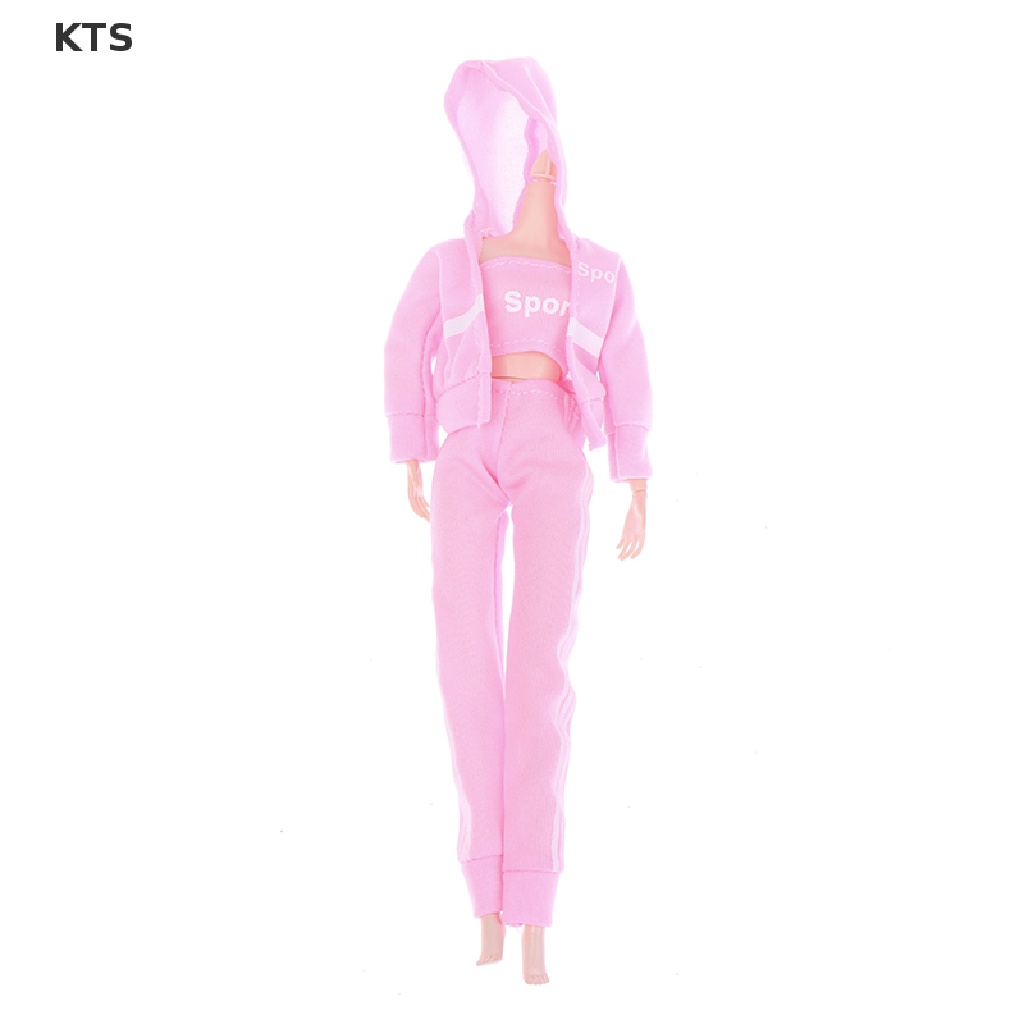 Bộ Trang Phục Thể Thao 3 Món Thời Trang Cho Búp Bê 1 / 6 30cm