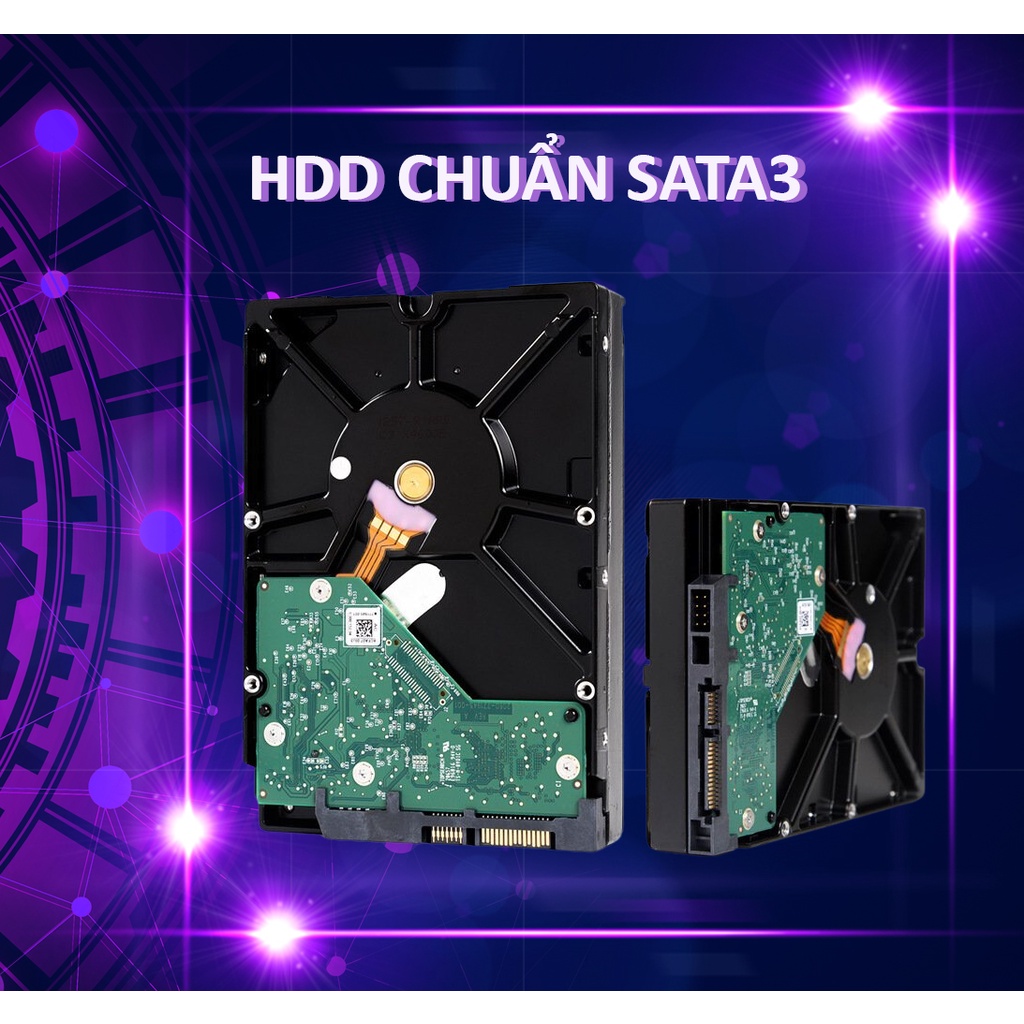 Ổ cứng HDD 500gb 1Tb Western Purple  cho camera bảo hành 24 tháng