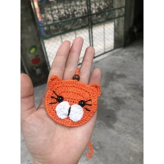 Túi đựng tỏi tránh vía cho bé hình con mèo