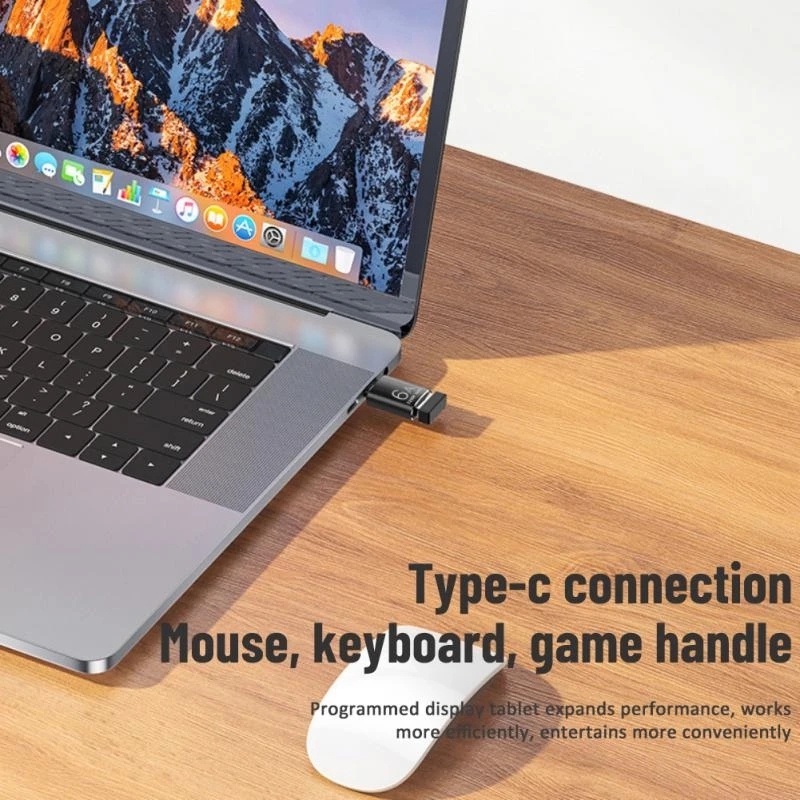 Đầu Chuyển Đổi Cổng Type C 6A OTG Đa Năng Tiện Dụng