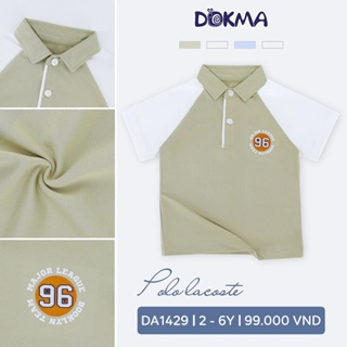 Áo côc tau Polo lacoste Dokma DA1429 cho bé từ 2- 6 tuổi