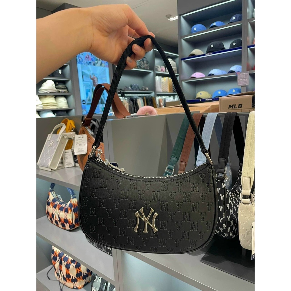 Túi Xách Nữ Đeo Chéo Thời Trang Hàn Quốc Da MLB NY Siêu Xinh Hàng Loại 1 Audrey_tuistore