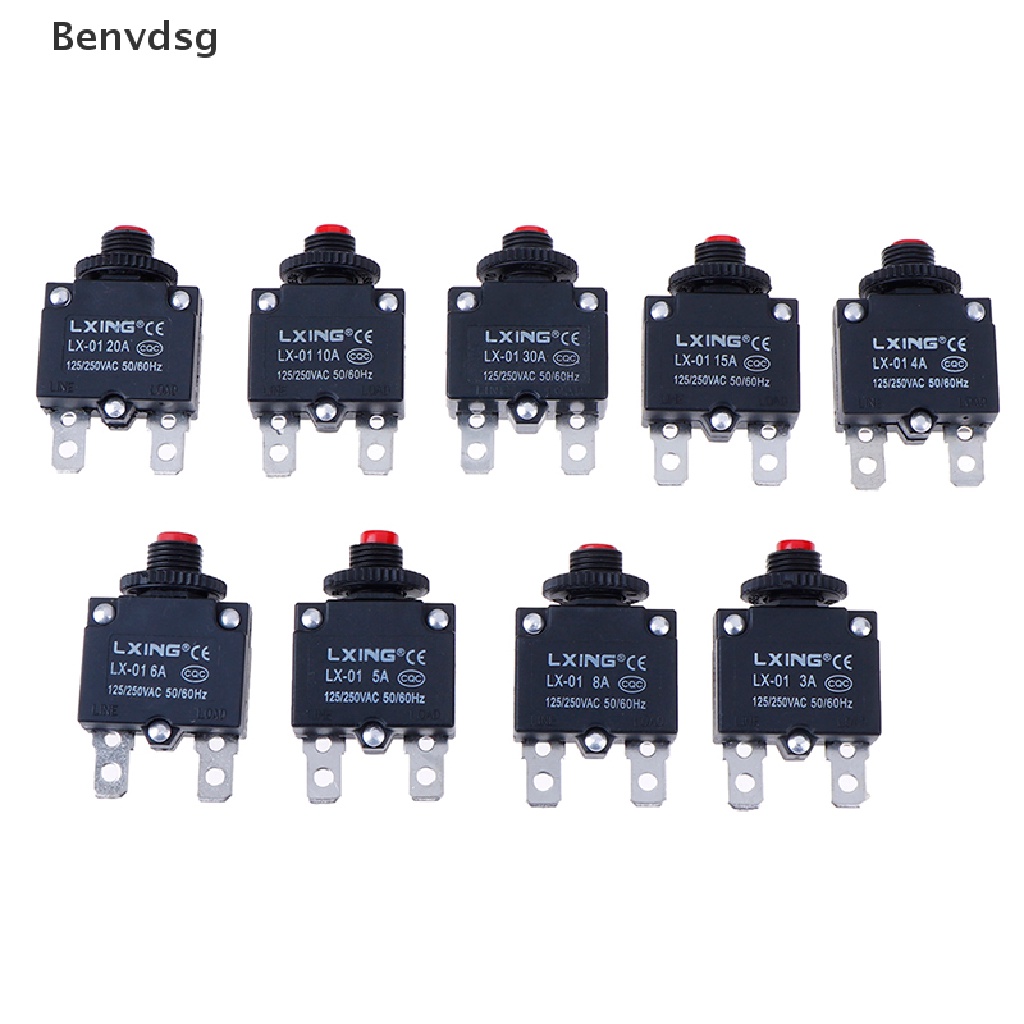 Cầu Chì Bảo Vệ Quá Tải 3A 4A 5A 6A 8A 10A 15A 20A 30A