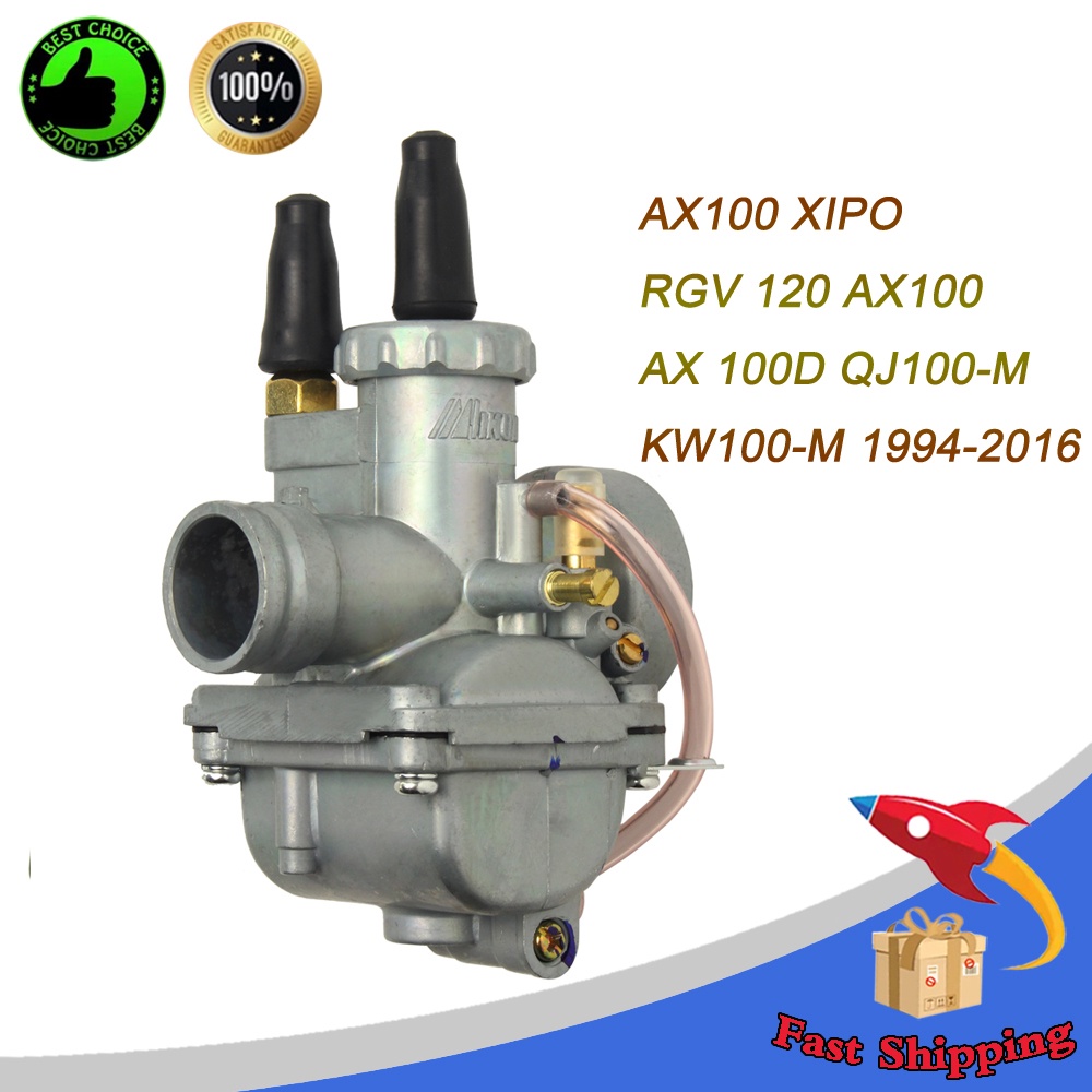 Bình xăng （họng 21.5mm） Xipo 120， con tiết kiệm nhiên liệu cho ，Suzuki AX100 AX 100 AX 100D QJ100-M KW100-M 1994-2016 AX100 XIPO 120 RGV 120