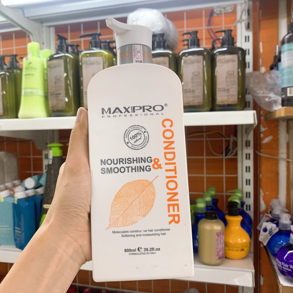 Bộ gội xả phục hồi Maxipro dưỡng tóc kích thích mọc tóc – 800ml (Chính hãng)