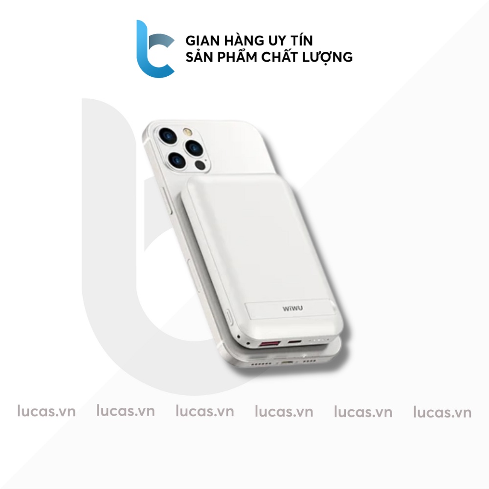 Pin/ Sạc Dự Phòng WIWU Snap Cube 10.000mAh