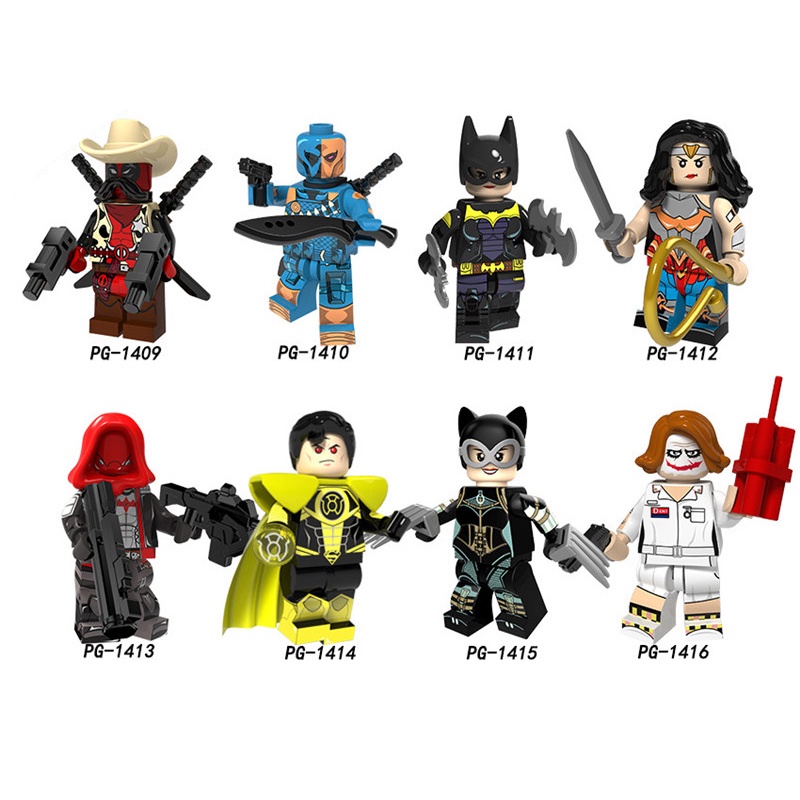 Đồ Chơi Lắp Ráp Siêu Anh Hùng Deathstroke Mini