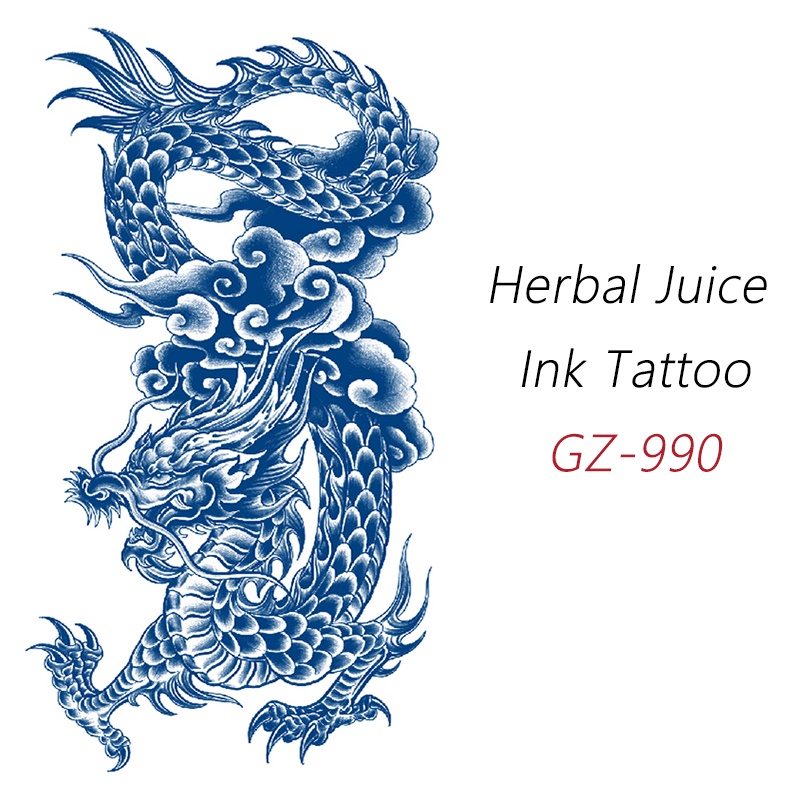 Hình Xăm Dán Cánh Tay 15 Ngày Hình Rồng / Hổ / Sư Tử Chống Thấm Nước Cho Nam Và Nữ