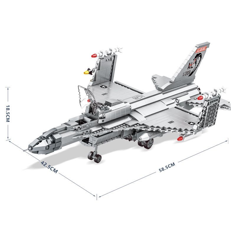 Đồ Chơi Lắp Ráp Lego Máy Bay Chiến Đấu 43016 Thông Minh