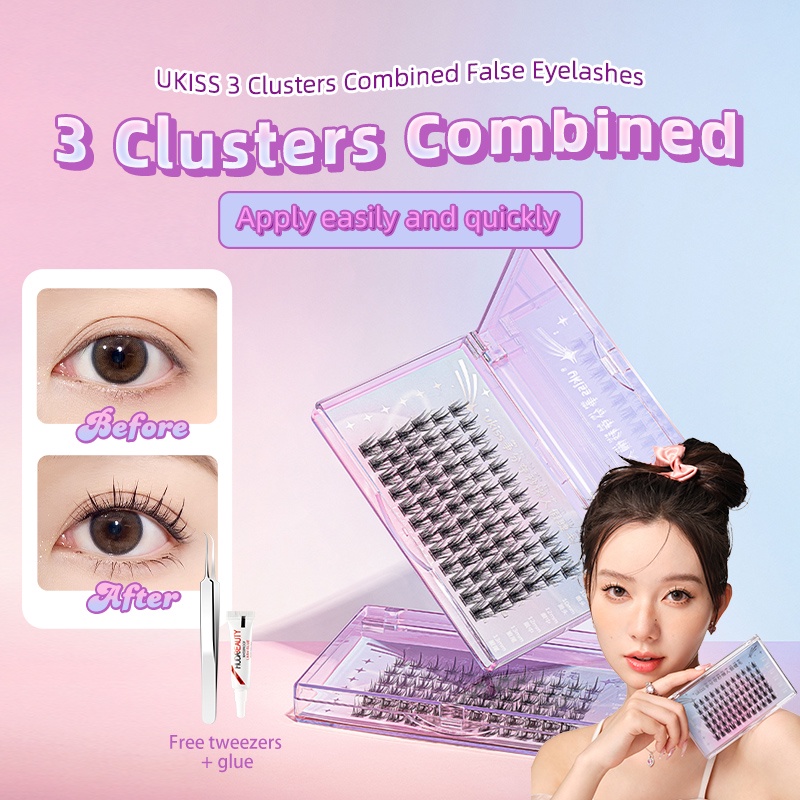 Bộ 3 Cụm Mi Giả Kèm Nhíp Gắp 10mm + 12mm + 13mm) Hoặc