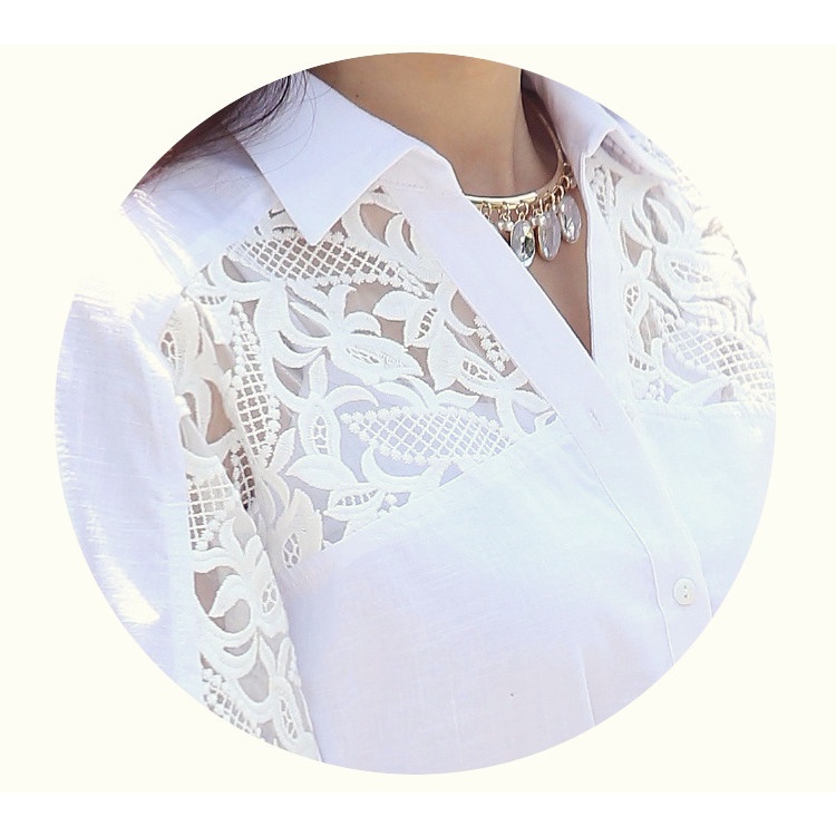 Áo Sơ Mi Chiffon Tay Lửng Dáng Rộng Thời Trang Mùa Hè 2023 Mới Dành Cho Nữ