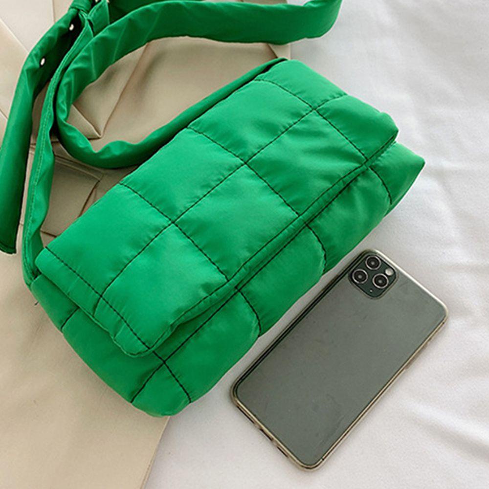 Túi Đeo Vai Cỡ Lớn Họa Tiết Sọc Caro Thời Trang Mùa Đông Cho Nữ JP5