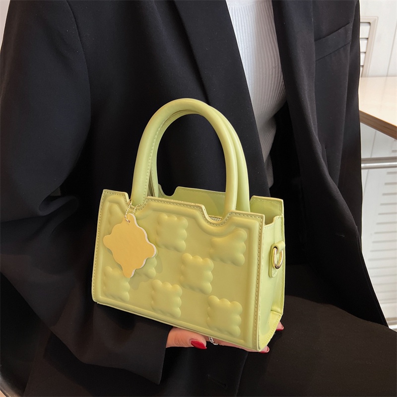 Túi Đeo Vai Hình Vuông Phong Cách Phương Tây Hàn Quốc Chất Lượng Cao Cho Nữ