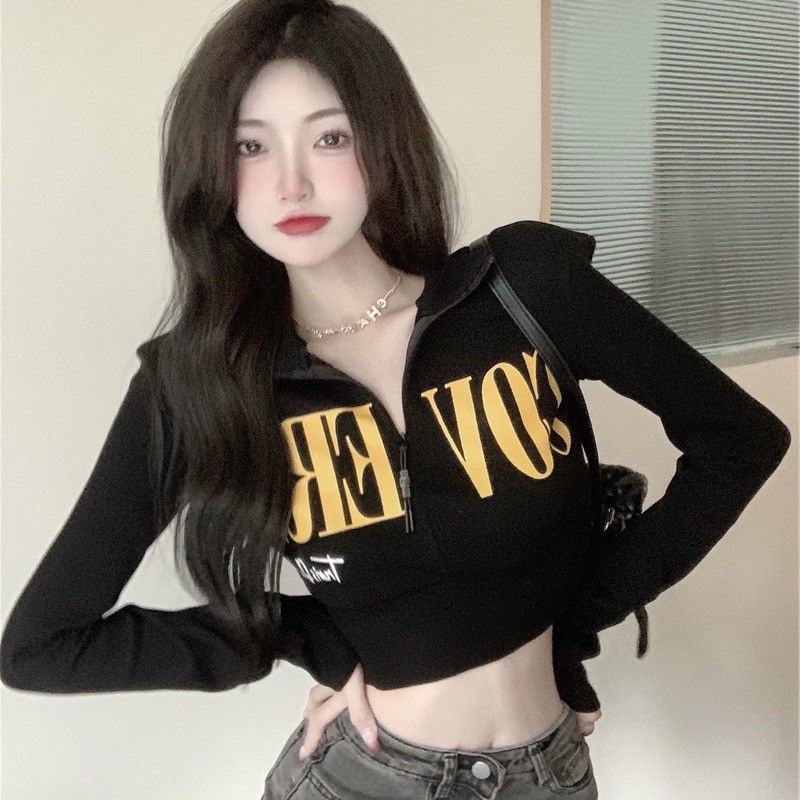 Áo croptop Thiết Kế Độc Đáo Thời Trang Cho Nữ
