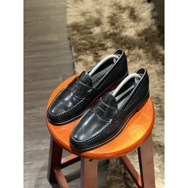 [Giày 2hand] [Size 41] Giày Tây Lười PennyLoafer Màu Đen