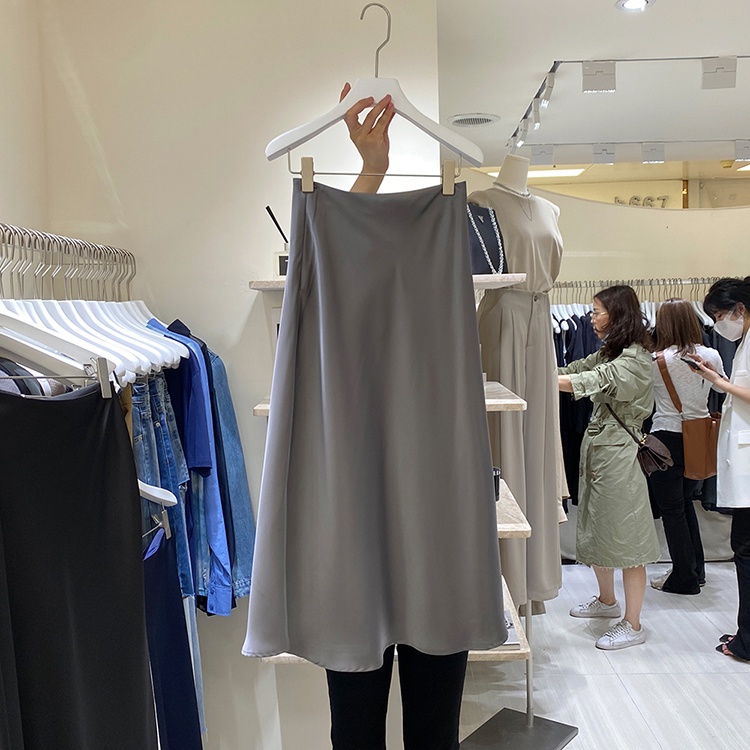 Chân váy lụa  3 màu