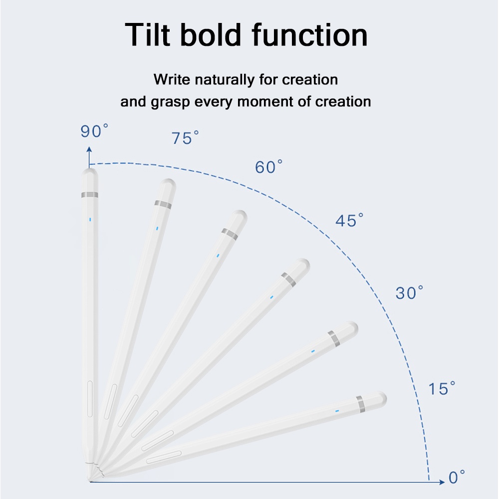 Bút Cảm Ứng Bluetooth Đa Năng Cho apple pencil iPad 6 7 8 Generation Pro 11 12.9 Air 3 4 Min 5