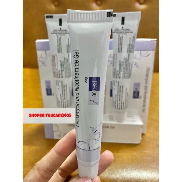 Kem Gel Actreat hỗ trợ giảm mụn viêm,sưng  , mụn mủ .