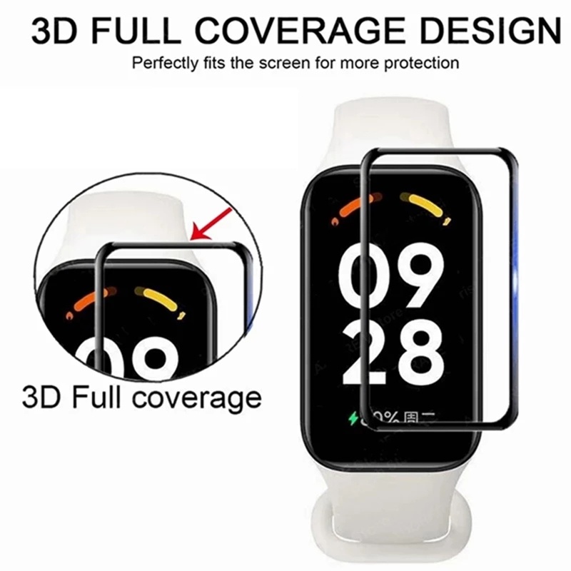 Miếng Dán Viền Cong 3D Chuyên Dụng Cho Xiaomi Redmi Band 2