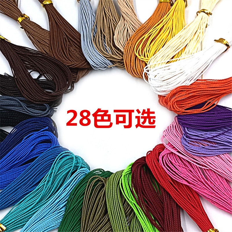 1 Cuộn Chỉ Sáp 1mm * 9.5m Tự Làm Trang Sức Sáng Tạo