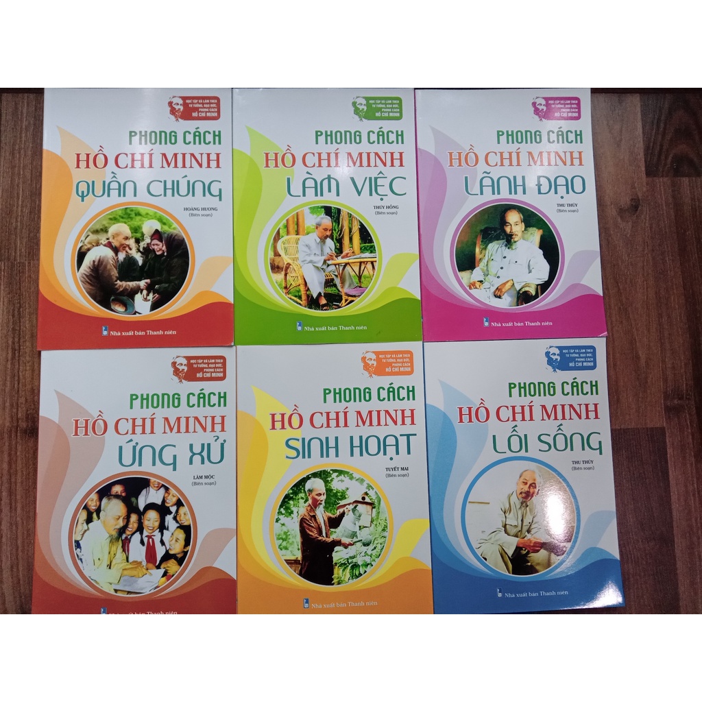 Sách - Combo Phong cách Hồ Chí Minh (6 cuốn)