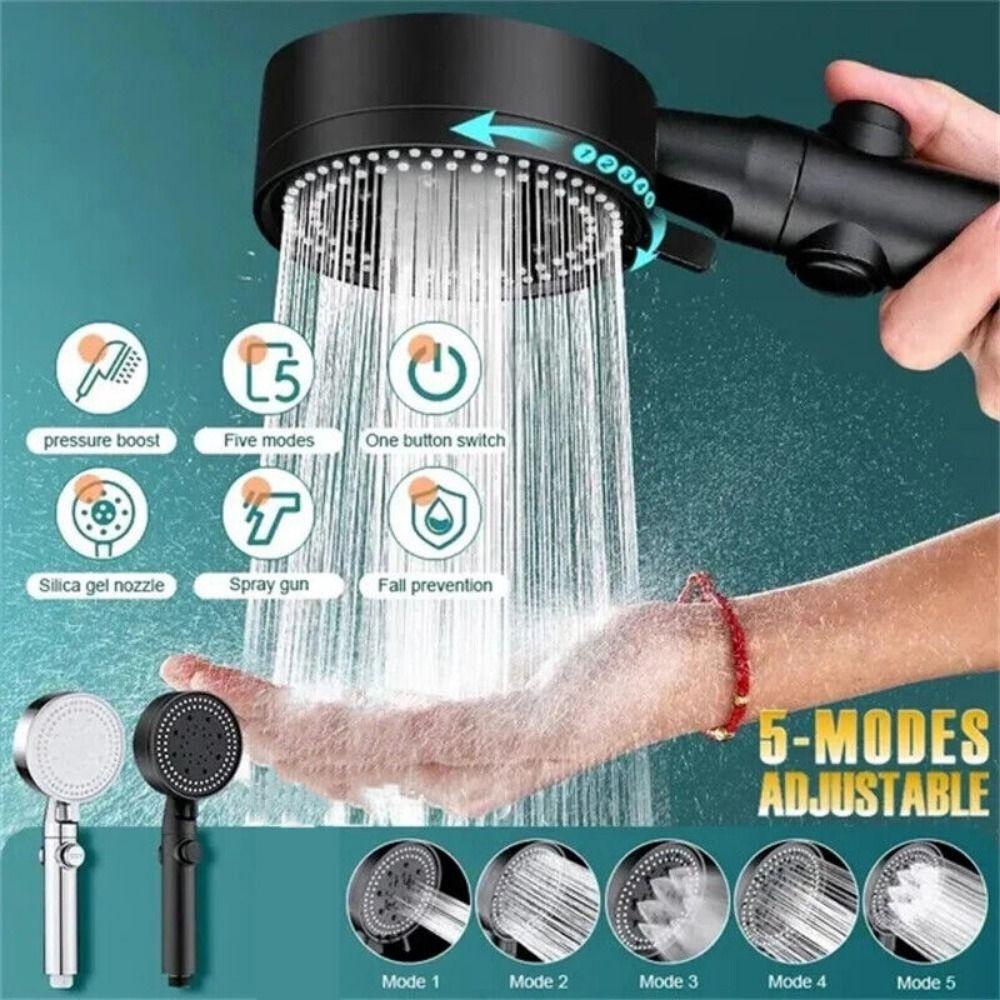 KUNHEV Bộ Vòi Sen 5 Chế Độ Tiết Kiệm Nước Cho Nhà Tắm