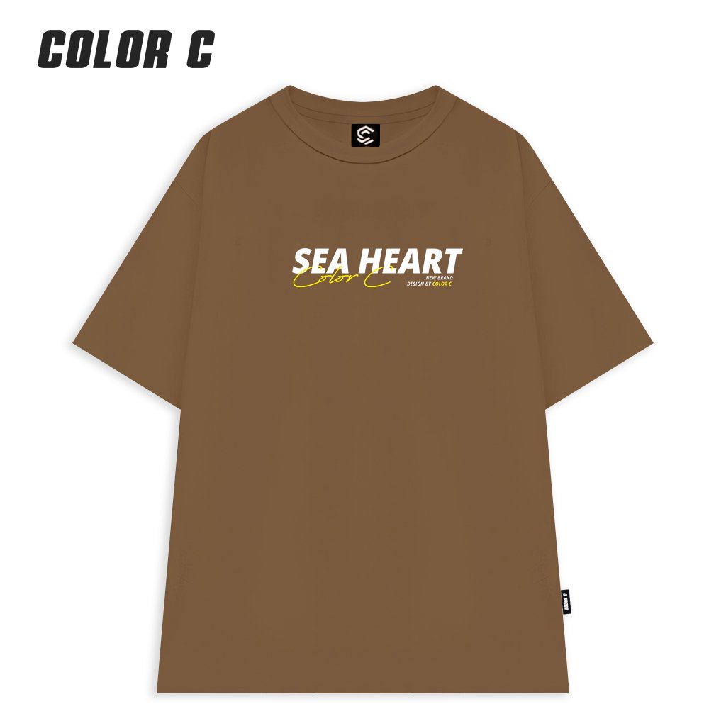 Áo Thun unisex LocalBrand nam nữ COLOR C Tay Lỡ Cotton oversize form rộng Basic Tee - C8311
