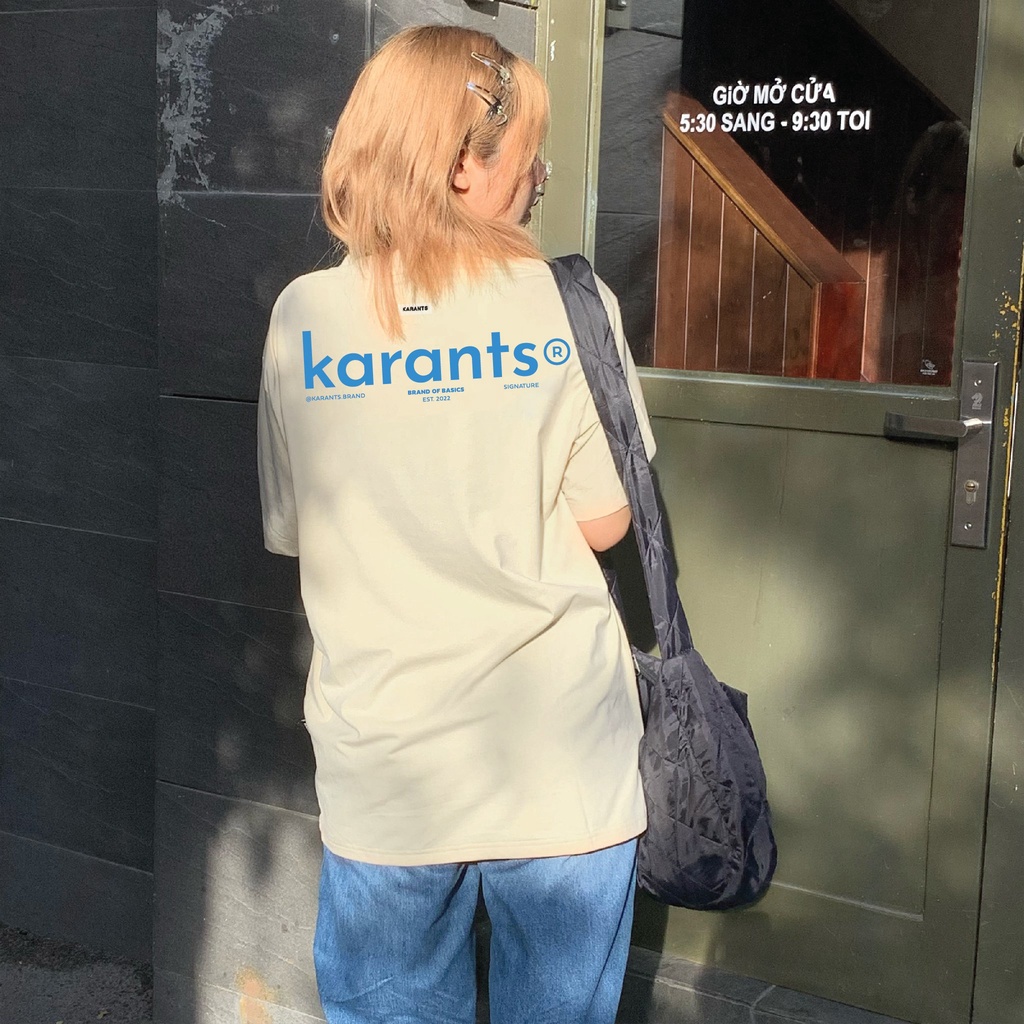 Áo Thun Local Brand Unisex Karants Premium 100% Cotton Basic Tee - KR01A- JKLB2023