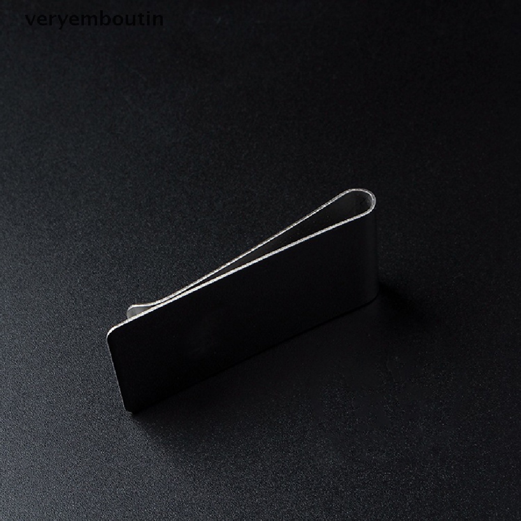 Kẹp Tiền Bằng Thép Không Gỉ Cao Cấp Kiểu Dáng Đơn Giản Thời Trang Dành Cho Cả Nam Và Nữ