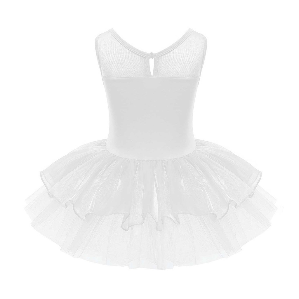 Váy Leotard không tay cho bé gái