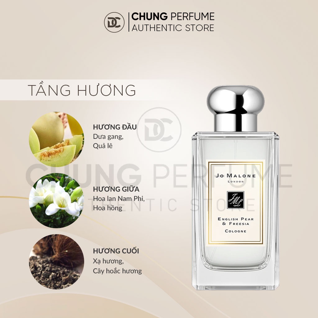Nước Hoa Nữ English Pear & Freesia Cologne mùa hè