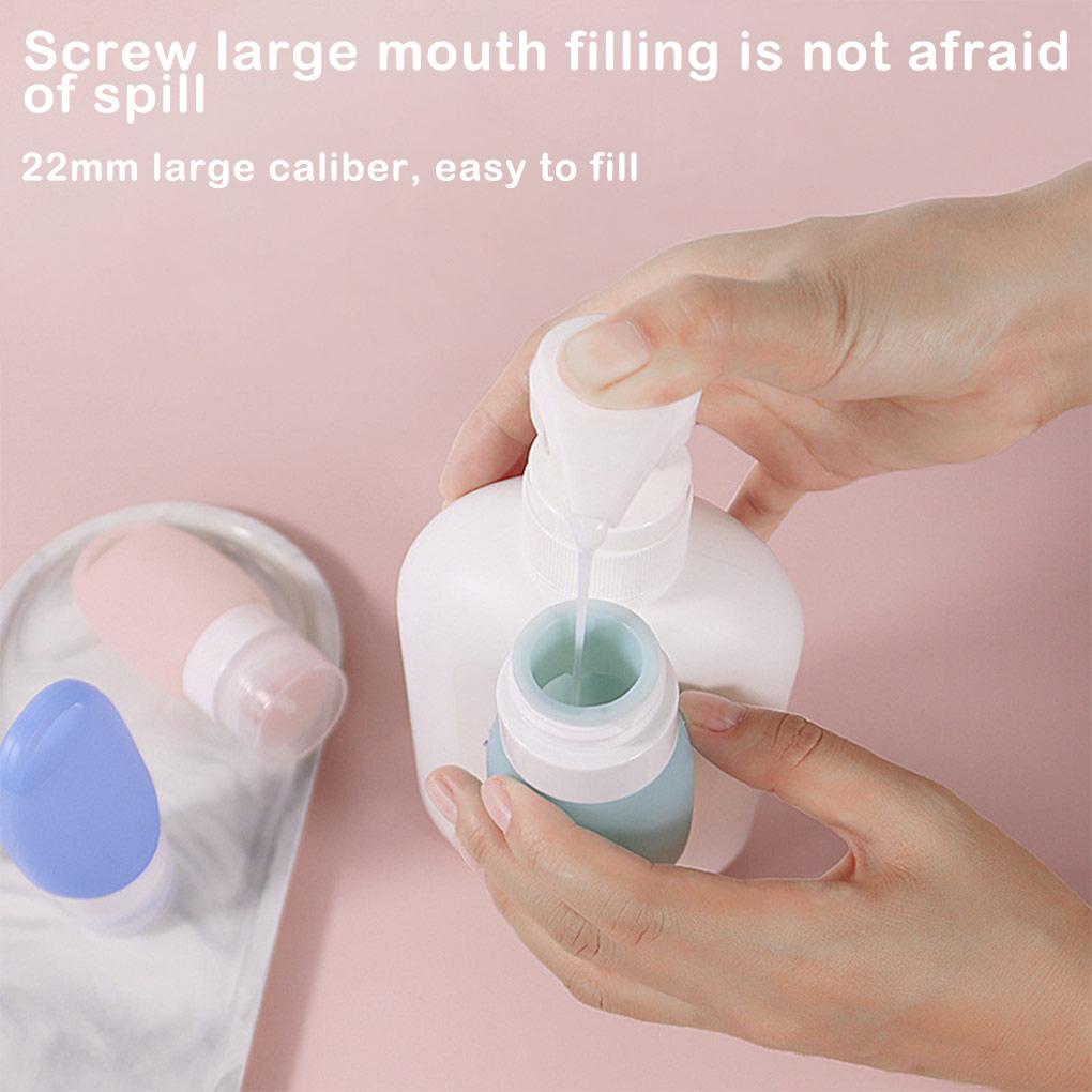 Chai Chiết Mỹ Phẩm Dạng Bơm Bằng Silicone Tiện Dụng