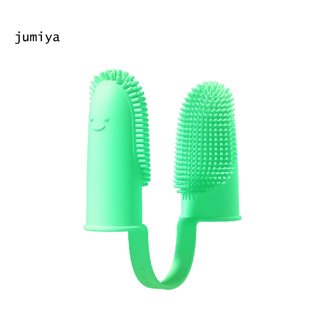 Bàn Chải Đánh Răng Lông Mềm Đeo Ngón Tay Cho Thú Cưng