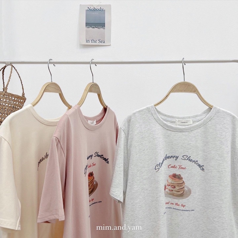 Áo phông Shortcake 3 màu