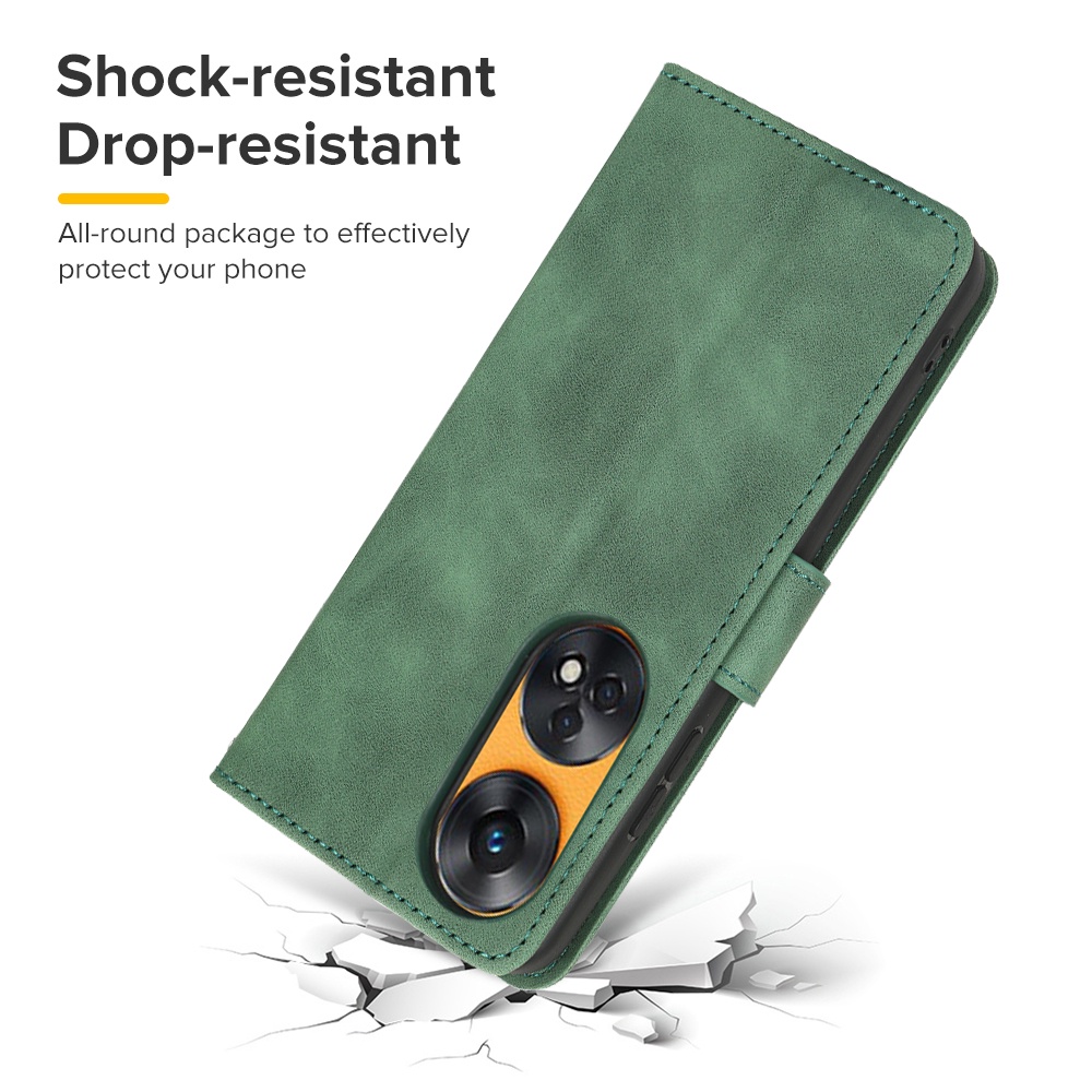 OPPO Bao Da Điện Thoại Thời Trang Cho Reno 8T 4G 5G Reno8T Reno8 T Reno 8T 8 T 4G 6.67 2023" Ốp Điện Thoại Dạng Ví Có Giá Đỡ Từ Tính Cho CPH2481